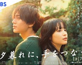 黄昏时分、牵着手的海报
