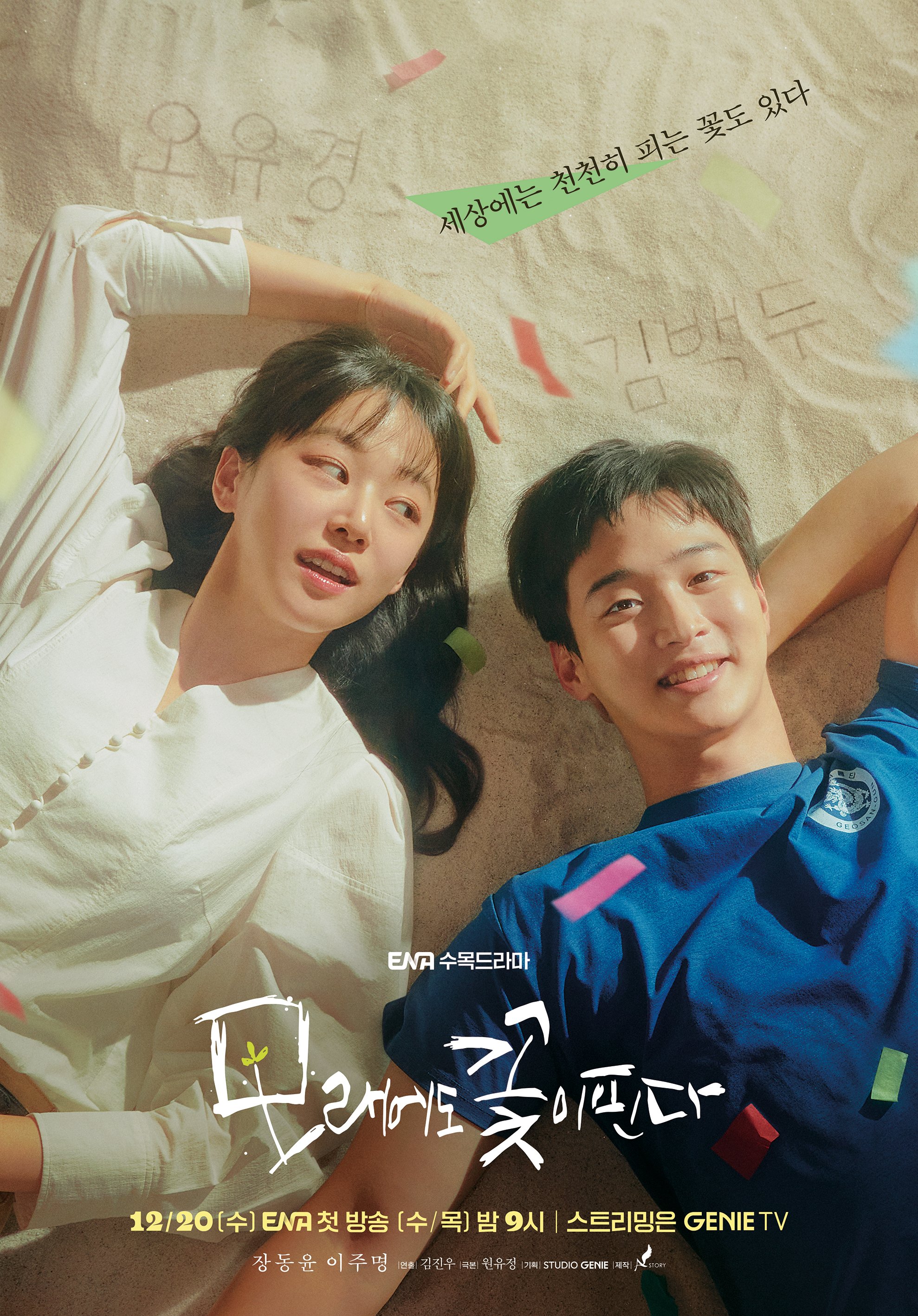 沙子也会开花的海报